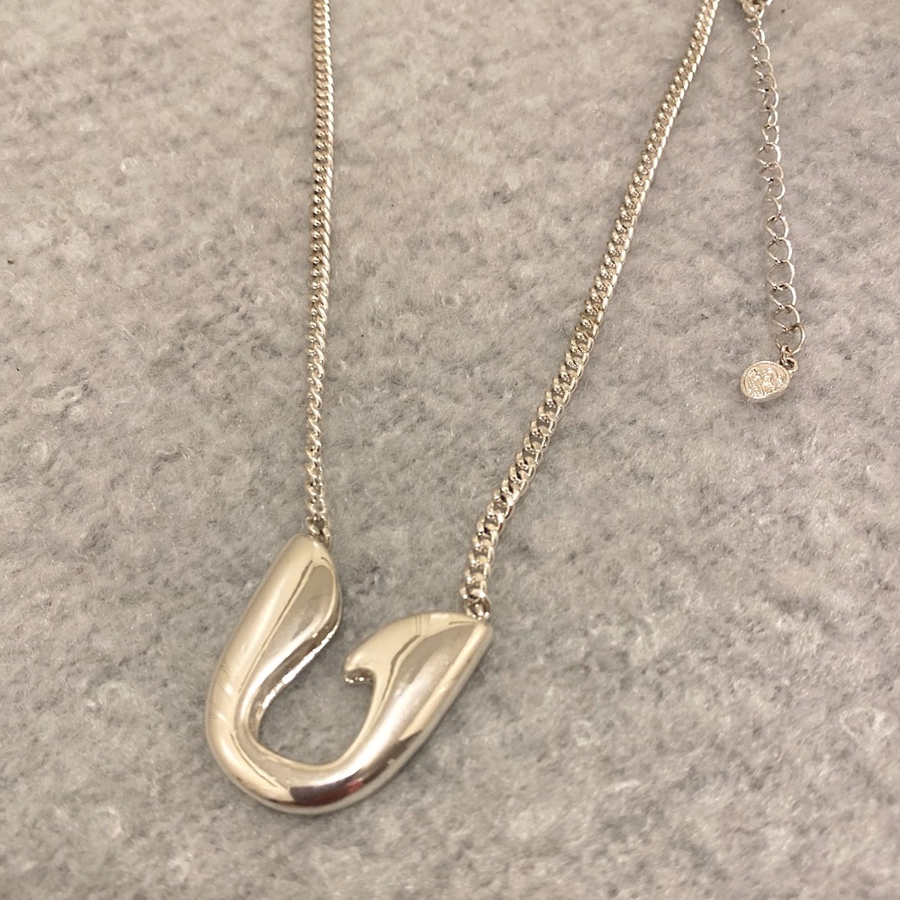 Safety Pin Necklace